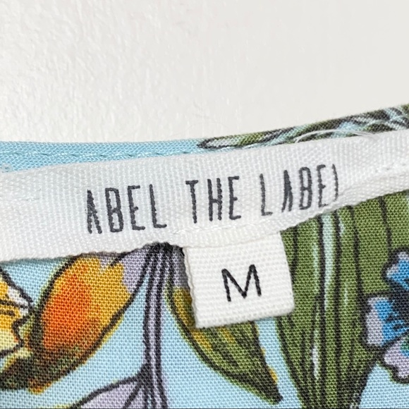 ABEL THE LABEL Floral Flutter Sleeve Maxi Dress - Picture 6 of 14